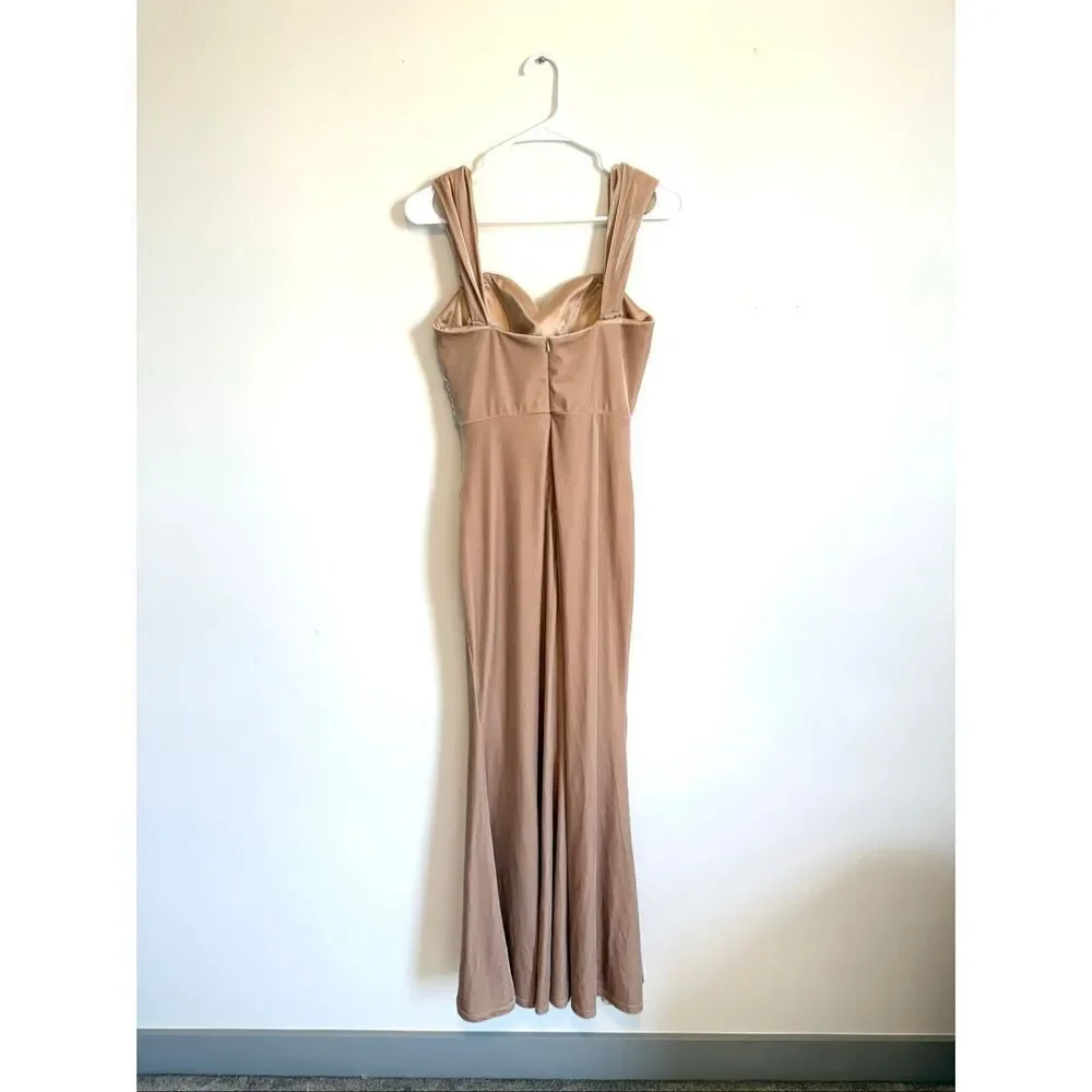 Revelry Ariel Convertible Velvet Dress